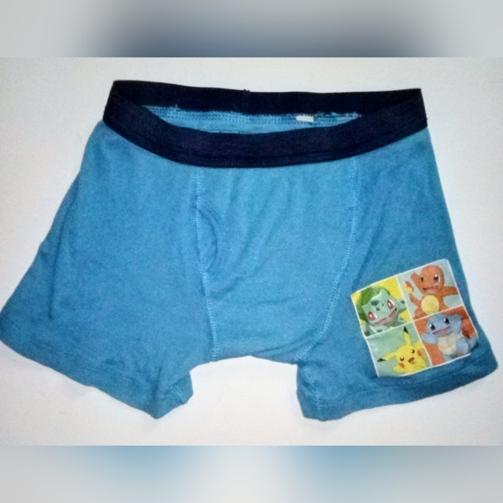 Pokemon Blue Cotton Boxer Briefs